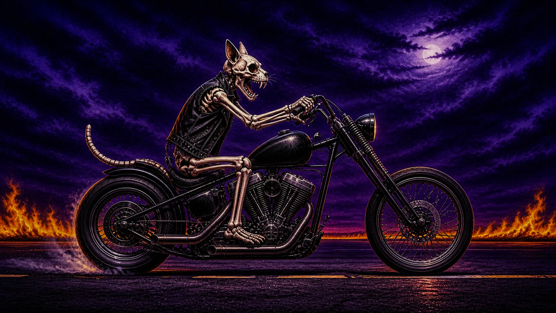 Ghost Rider Cat